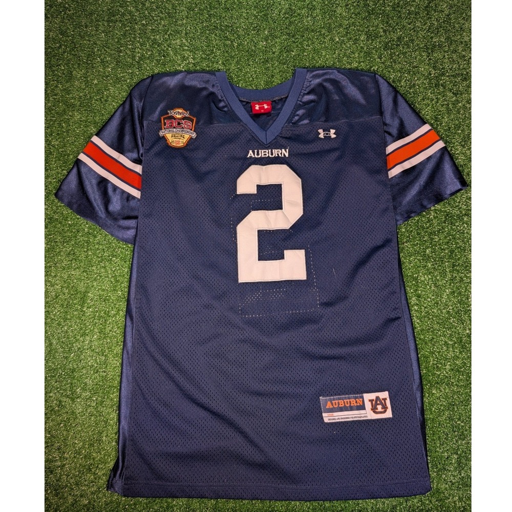 Cam Newton Auburn Tigers Jersey #2 Under Armour 2011 BCS Championship Sz 50